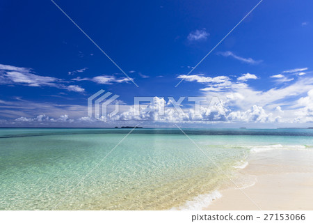 The sea of the coral reef of Rock Island The sea of the coral reef of Rock Island 27153066