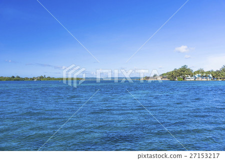 Koror coral reef sea and restaurant 27153217