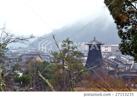 從Izushi城堡遺址到皇冠塔的視圖 從Izushi城堡遺址到皇冠塔的視圖 27153235