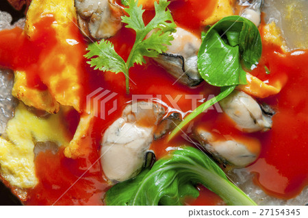 台灣小吃，蠶絲烤，台灣小吃，台灣小吃，牡蠣煎蛋 27154345