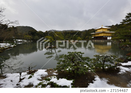 金閣寺(Kaenji寺)Shara和Mirako池塘 金閣寺(Kaenji寺)Shara和Mirako池塘 27154487