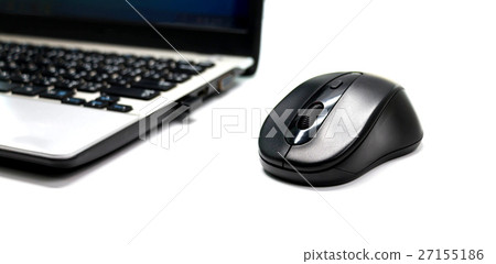 wireless mouse and laptop 27155186
