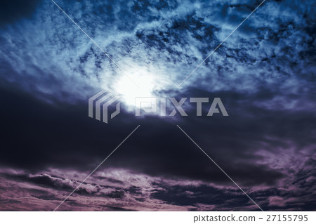 Cloudscape. Amazing colorful sky with cloudy  27155795