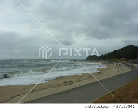 在颱風之前的Shikanoshima 在颱風之前的Shikanoshima 27156041