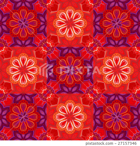 Seamless colorful pattern in oriental style. Islam 27157346