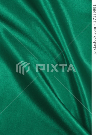 Smooth elegant green silk or satin luxury cloth Smooth elegant green silk or satin luxury cloth 27159991