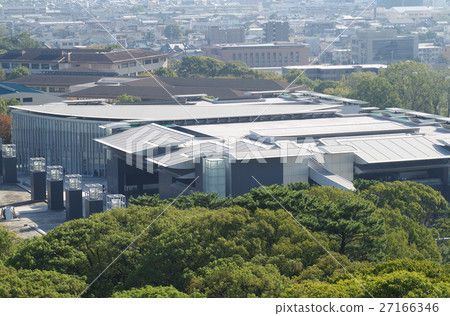 從和歌山城堡看到的當代藝術博物館和博物館 27166346