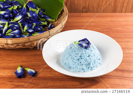 Blue Rice made cooking Blue Rice made cooking 27166519