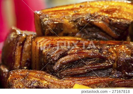 東坡肉，滷肉，豚肉、蒸し煮豚肉、Dongpo meat，East slope of meat, 27167818