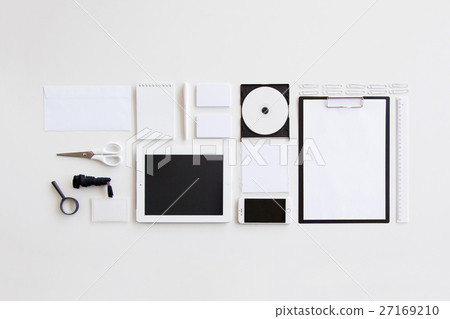 Blank stationery and corporate identity set on 27169210