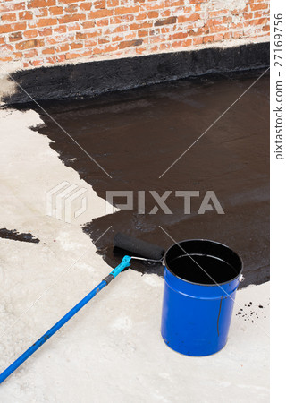 Roller brush waterproofing 27169756