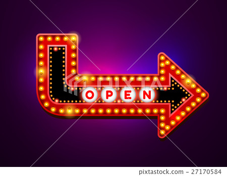 arrow light neon sign 27170584