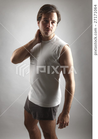 Attractive man in underwear Attractive man in underwear 27171064