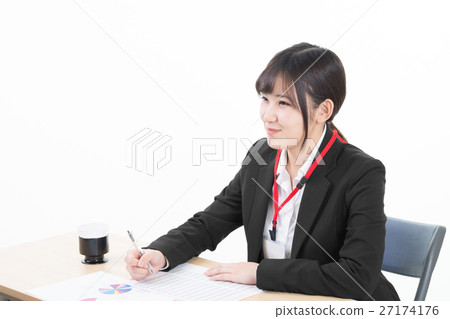 企業形象女性 27174176