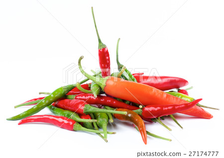 Heap of Chili Peppers 27174777