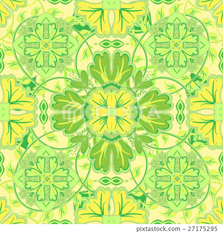 Colorful, glaze seamless pattern of mandalas Colorful, glaze seamless pattern of mandalas 27175295