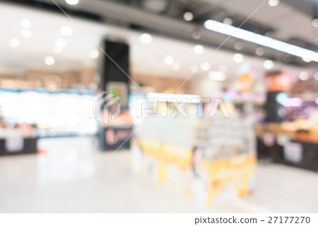 Abstract blur supermarket Abstract blur supermarket 27177270