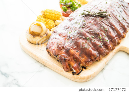 Rib barbecue Rib barbecue 27177472