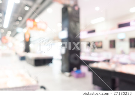 Abstract blur supermarket 27180253