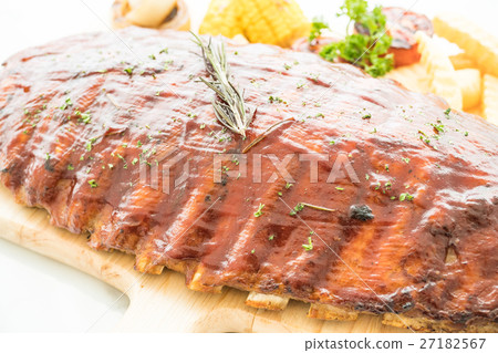 Rib barbecue Rib barbecue 27182567