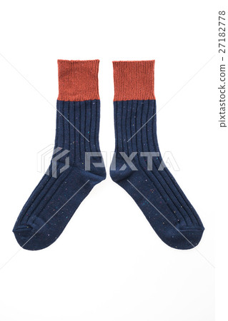 New socks isolated on white New socks isolated on white 27182778