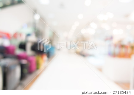 Abstract blur shopping mall for background 27185484