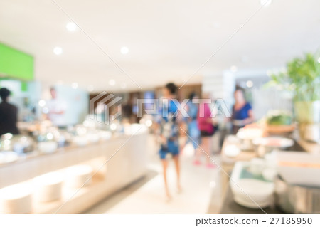 Abstract blur restaurant Abstract blur restaurant 27185950