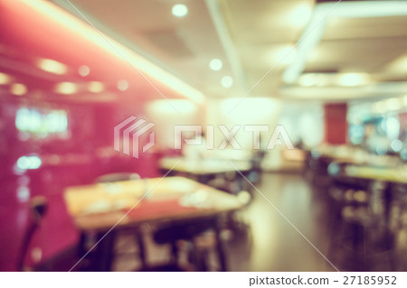 Abstract blur coffee shop and restaurant Abstract blur coffee shop and restaurant 27185952