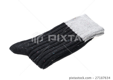 Sock isolated on white Sock isolated on white 27187634
