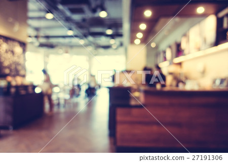 Blur coffee shop 27191306