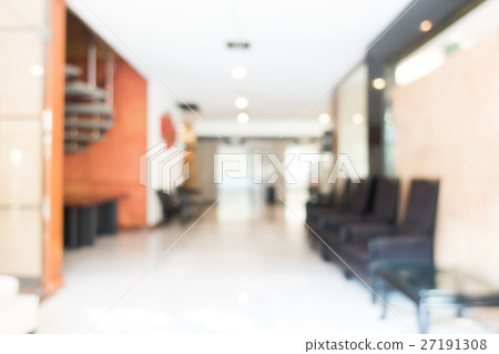 Abstract blur hotel and lobby interior for background Abstract blur hotel and lobby interior for background 27191308