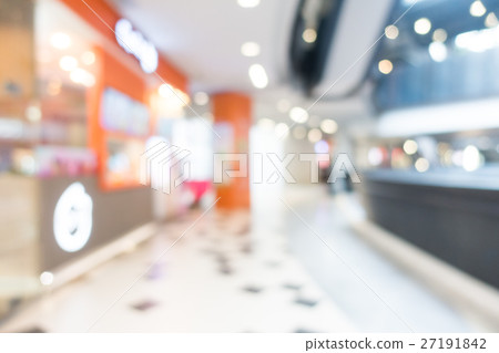 Abstract blur shopping mall and retail store Abstract blur shopping mall and retail store 27191842