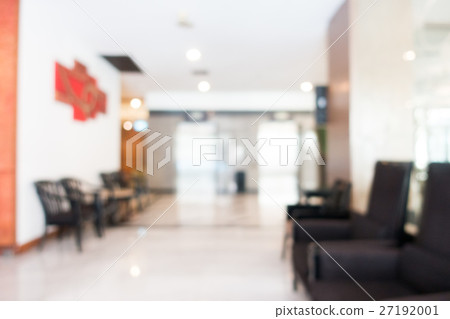 Abstract blur hotel and lobby interior for background Abstract blur hotel and lobby interior for background 27192001