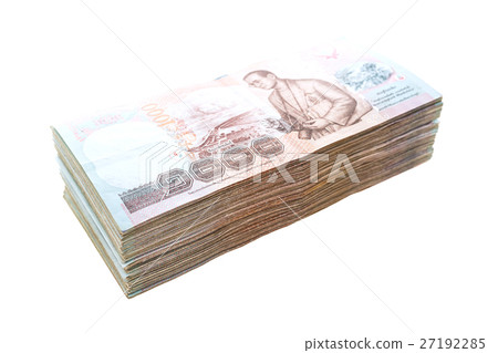 Thai banknote and cash Thai banknote and cash 27192285