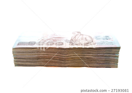 Thai banknote and cash Thai banknote and cash 27193081