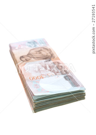 Thai banknote and cash Thai banknote and cash 27193541
