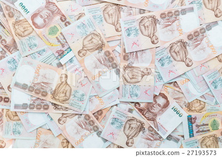 Thai banknote and cash Thai banknote and cash 27193573