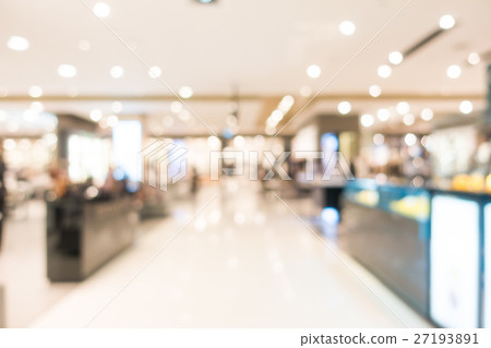 Abstract blur shopping mall Abstract blur shopping mall 27193891