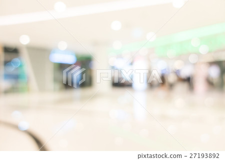 Abstract blur shopping mall 27193892