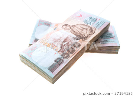 Thai banknote and cash Thai banknote and cash 27194185