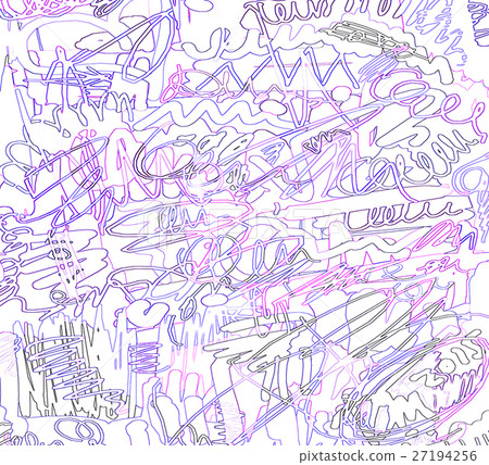 Abstract scribble background Abstract scribble background 27194256