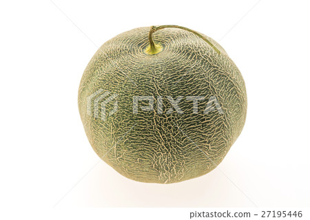 Green melon fruit 27195446