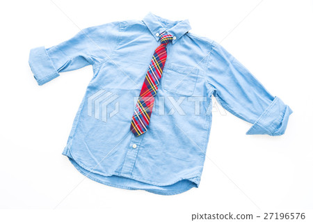 Fashion shirt with neck tie 27196576
