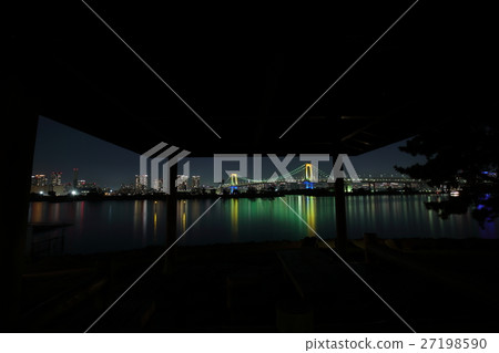 Rainbow bridge I want from the sea breeze park Rainbow bridge I want from the sea breeze park 27198590