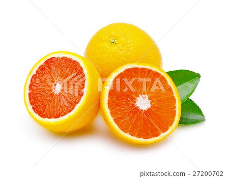 Orange fruit on white 27200702