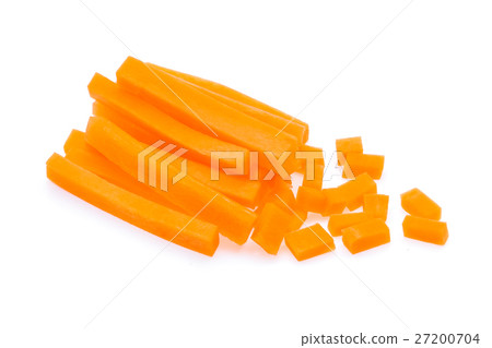 Carrot isolated on white 27200704