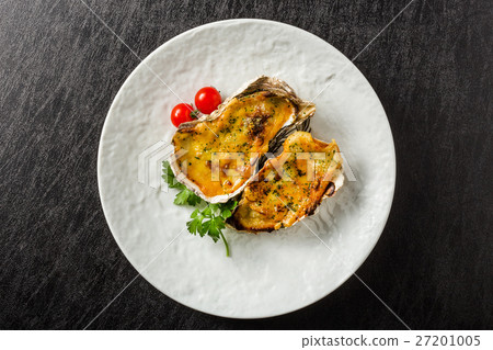 Oyster Coquill (Gratin) Coquille French food of the oyster 27201005