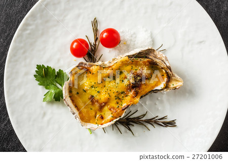 Oyster Coquill (Gratin) Coquille French food of the oyster 27201006