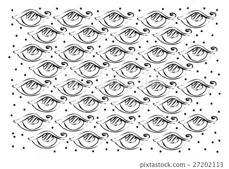 White Wallpaper with Black Abstract Pattern White Wallpaper with Black Abstract Pattern 27202113