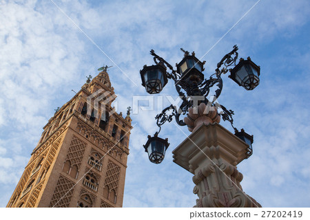 Seville Cathedral at sunset.Spain. Seville Cathedral at sunset.Spain. 27202419